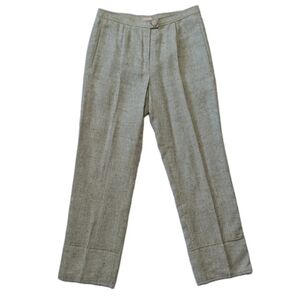 Luca Luca By Luca Orlandi Wide Leg Linen Pants